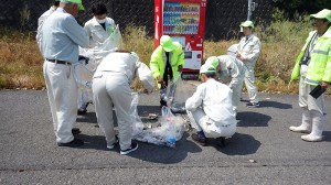 道路清掃　大村市（2017年５月１日）