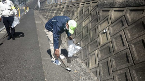 道路清掃　松浦鉄道周辺（2023年4月27日）