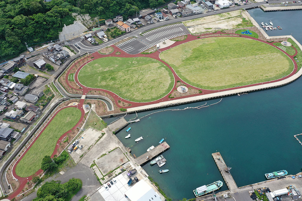 松浦港港整備交付金工事（緑地７工区）
